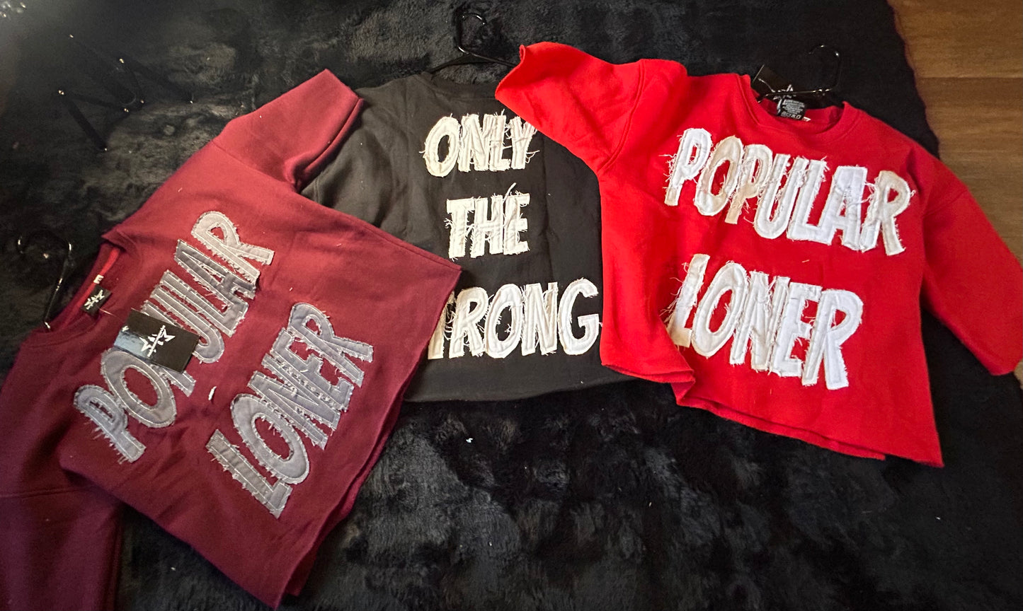 “OTS” Cropped Tees