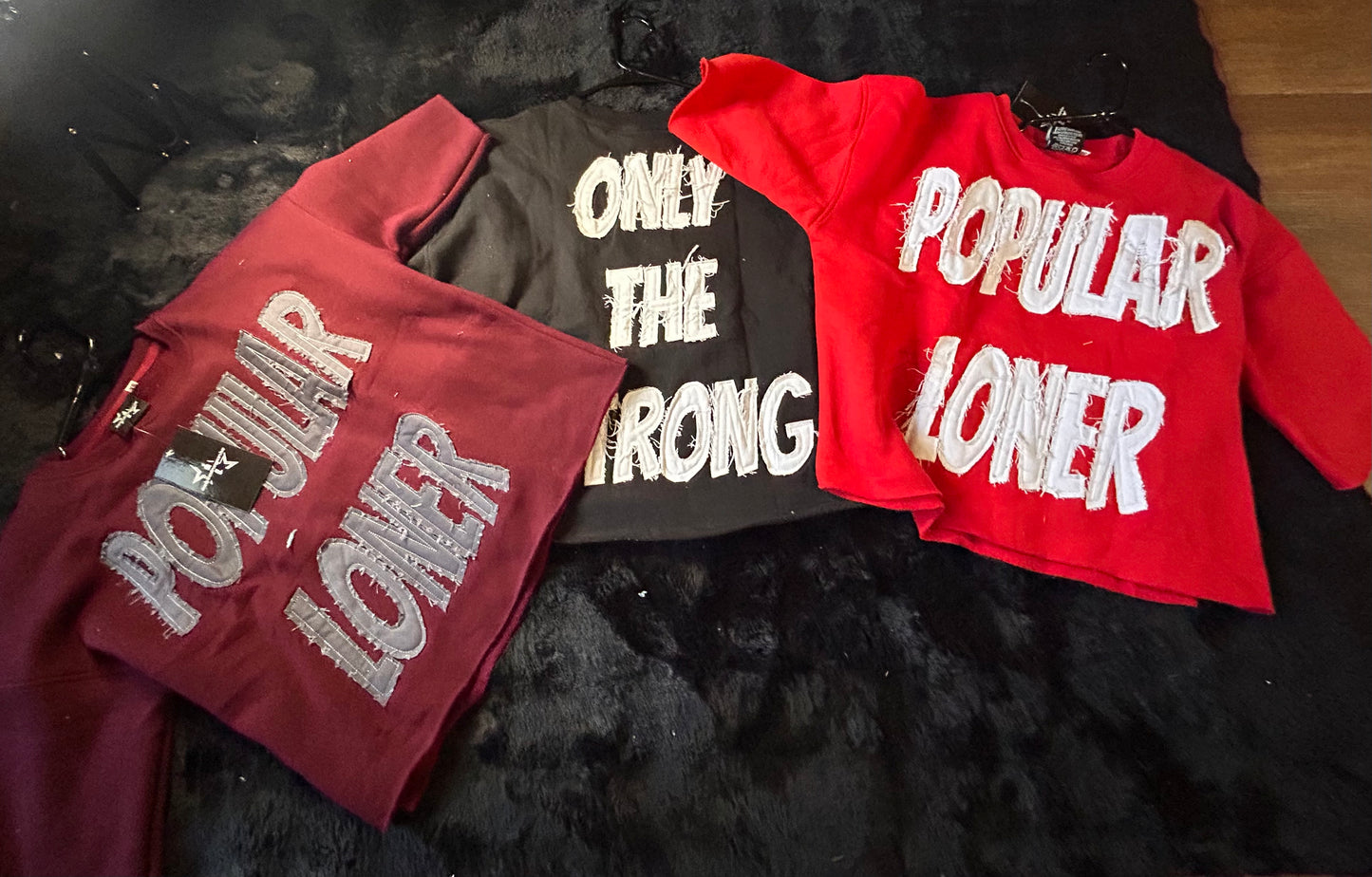 “OTS” Cropped Tees